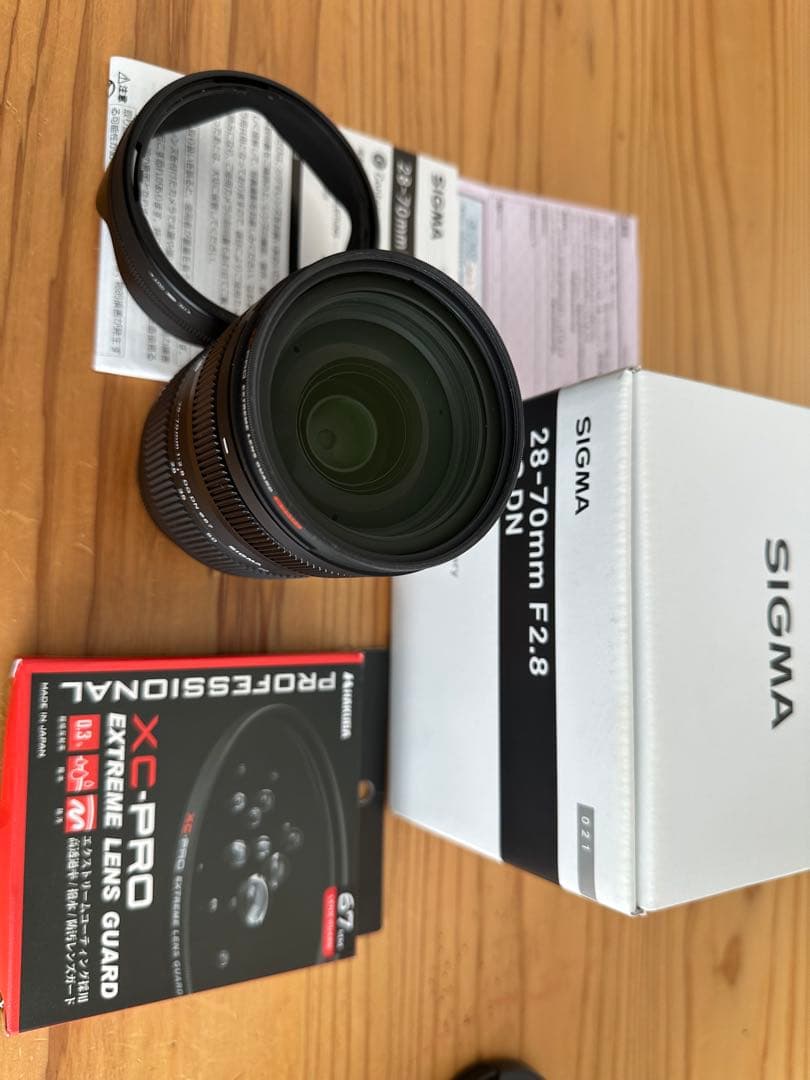 【新品】SIGMA 28-70mm F2.8 DG DN ズームレンズ