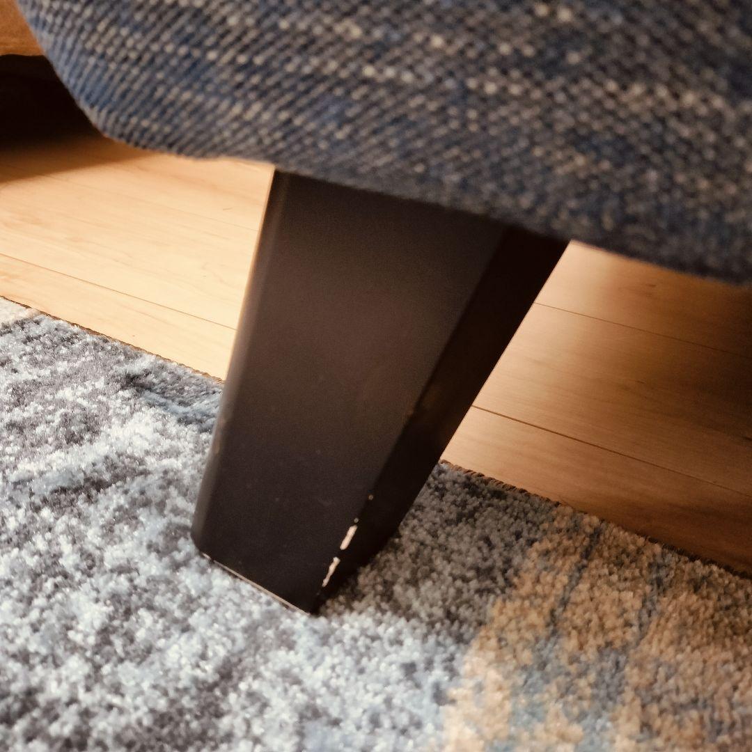 リラックスフォーム　オットマン　関家具　幅７０　ブルー