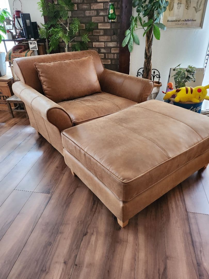 １人掛けソファ レザーテックス RELAXFORM セキカグ クラッシュゲート