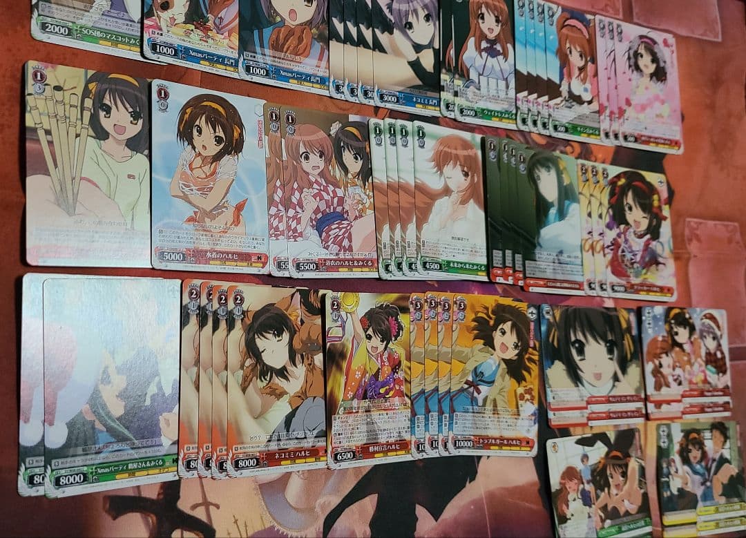 涼宮ハルヒの憂鬱　デッキ　ヴァイスシュヴァルツ