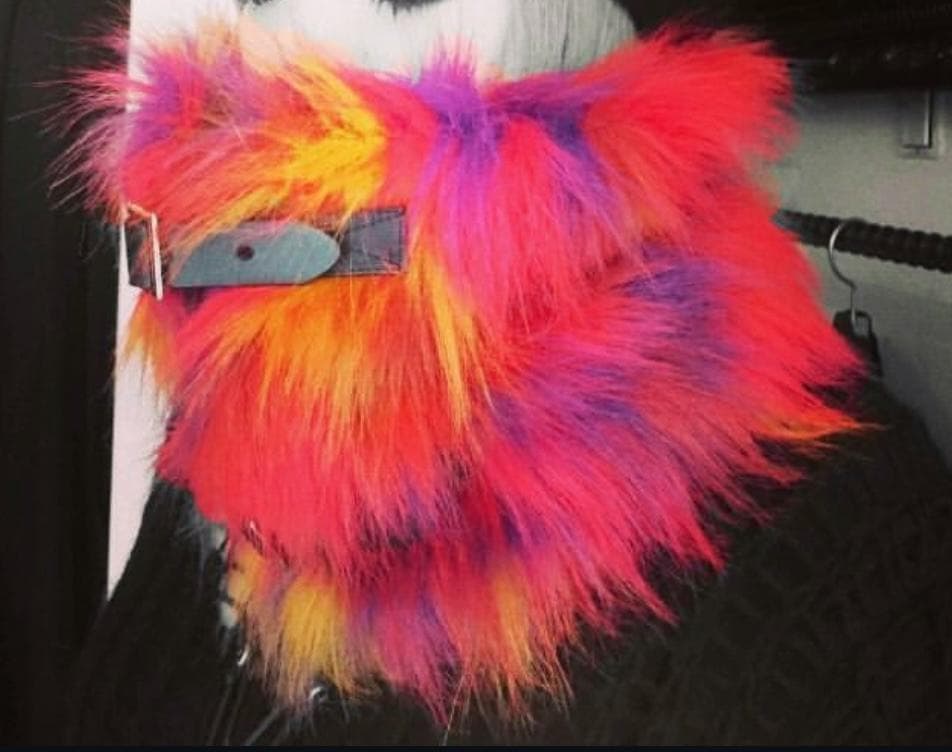 alice auaa　アリスアウアア　ネックウォーマー　限定ミックスカラー