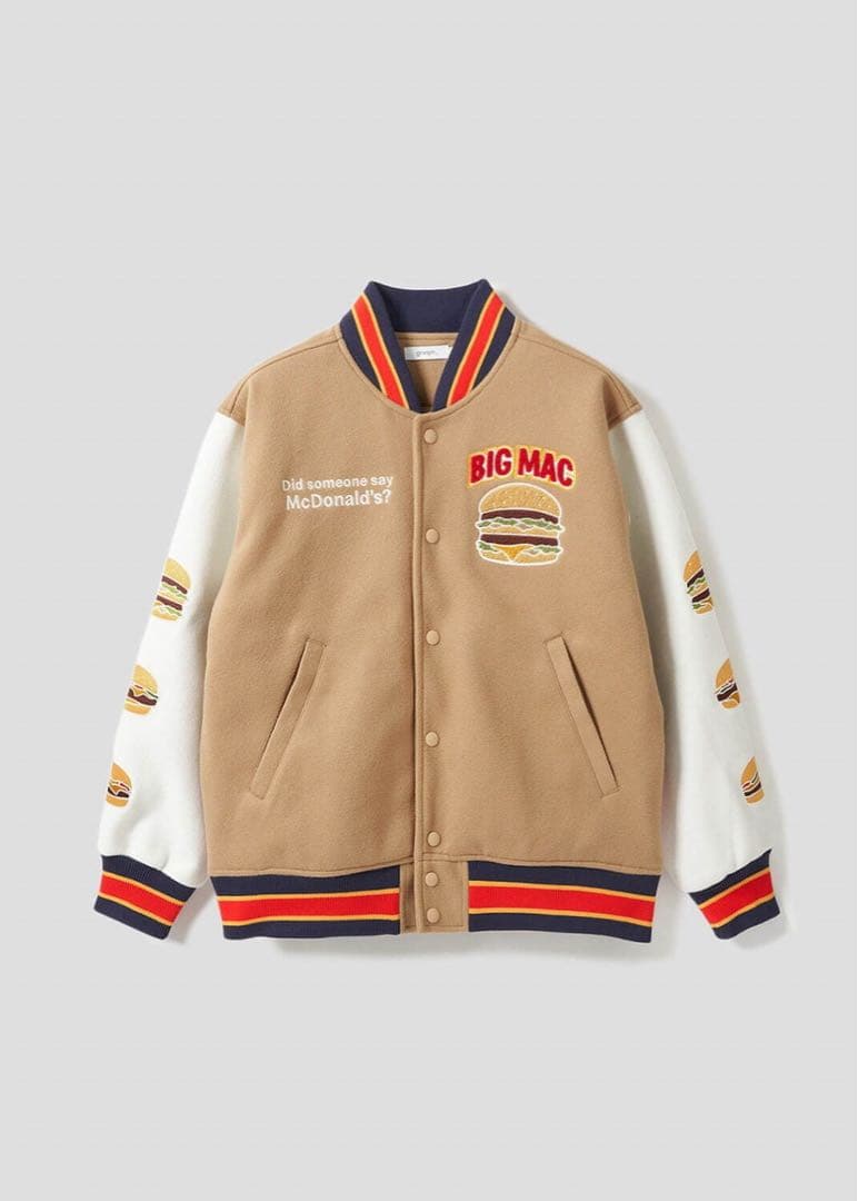 グラニフ×マクドナルド　BIG MAC ジャケット