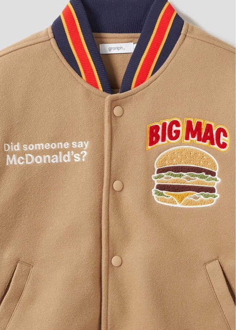 グラニフ×マクドナルド　BIG MAC ジャケット
