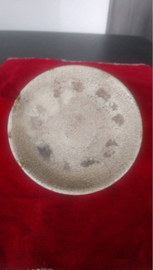 李朝　韓国美術　古美術　小皿　古陶磁　井戸　平盃