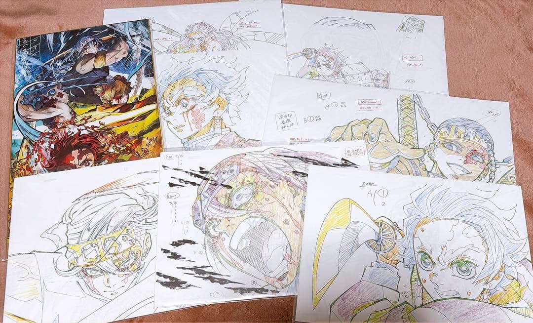 鬼滅の刃 遊郭編 Blu-Ray&DVD購入特典 複製原画