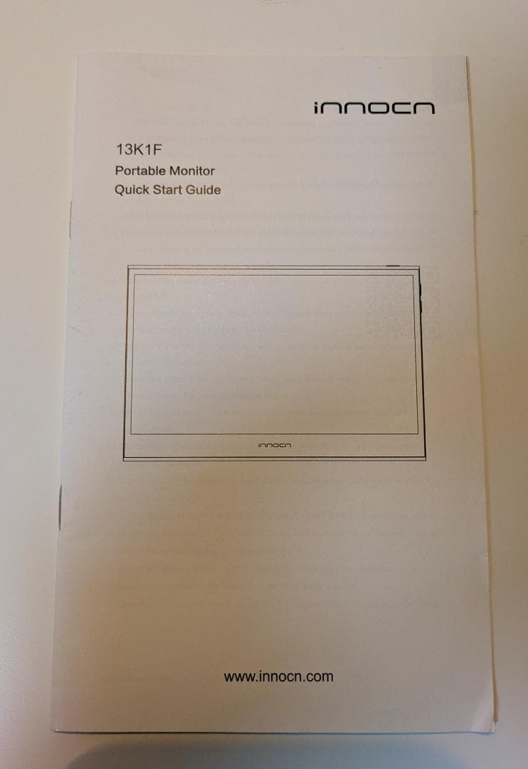 innocn モバイルモニター 13K1F 13.3インチ FHD 有機EL