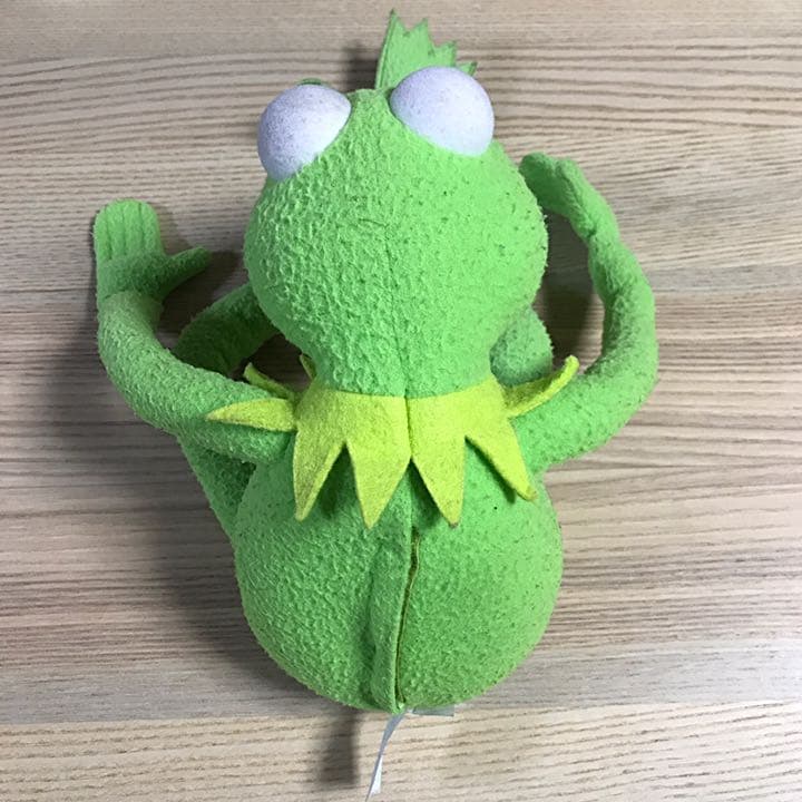 ヴィンテージ おしゃべり　カーミット　大きな　ぬいぐるみ applause