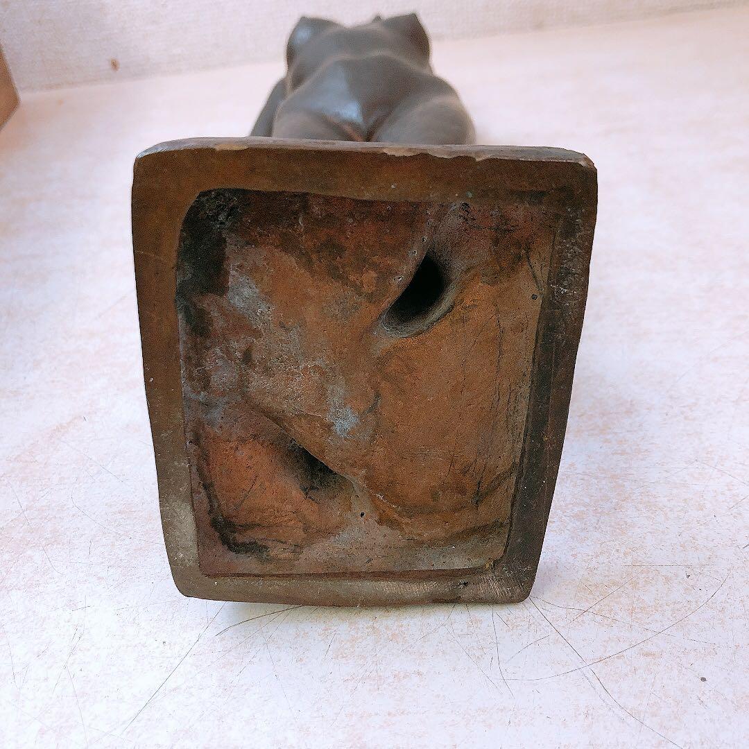 竹*政様 ブロンズ像 2体まとめ 斉藤吉郎 裸婦像 銅像 彫刻 アート作品 木箱