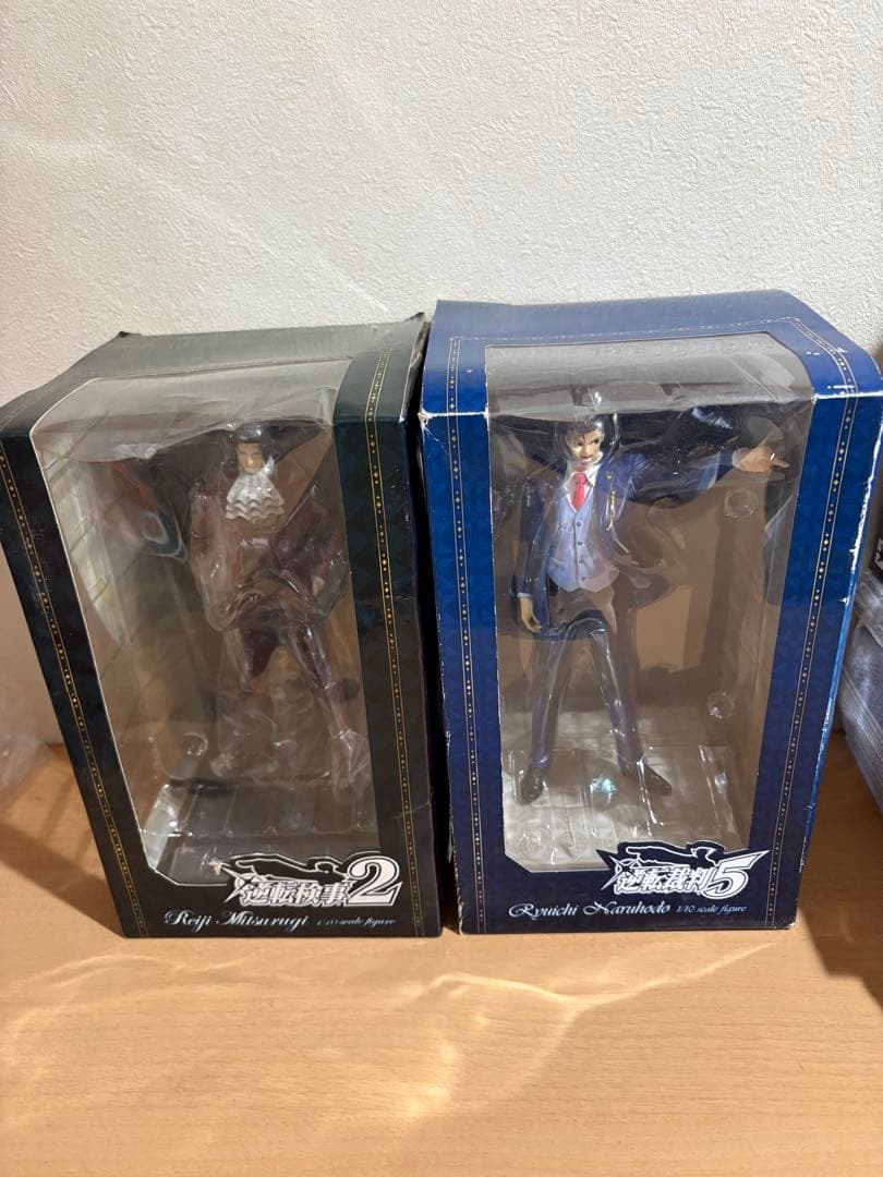 1/10 逆転裁判5 成歩堂龍一 逆転検事2 御剣冥夜 フィギュア