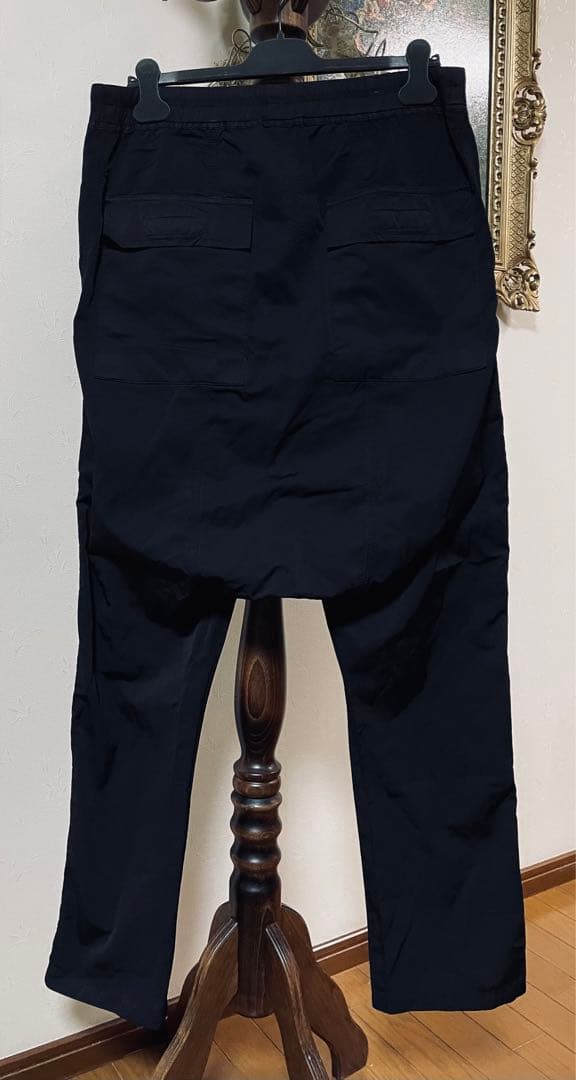 リックオウエンス DRKSHDW メンフィス ナイロン サルエルパンツ カーゴ