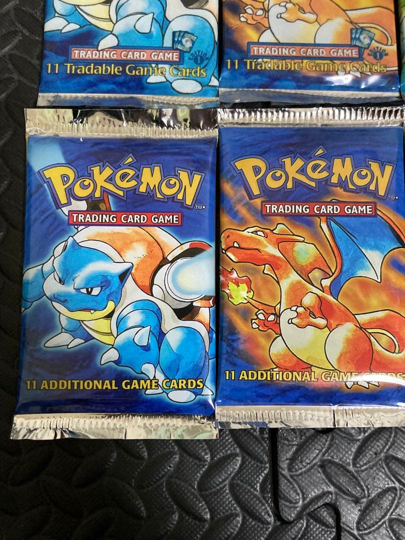ポケモンカード　英語版　未開封パック　まとめ売り　base set 1999