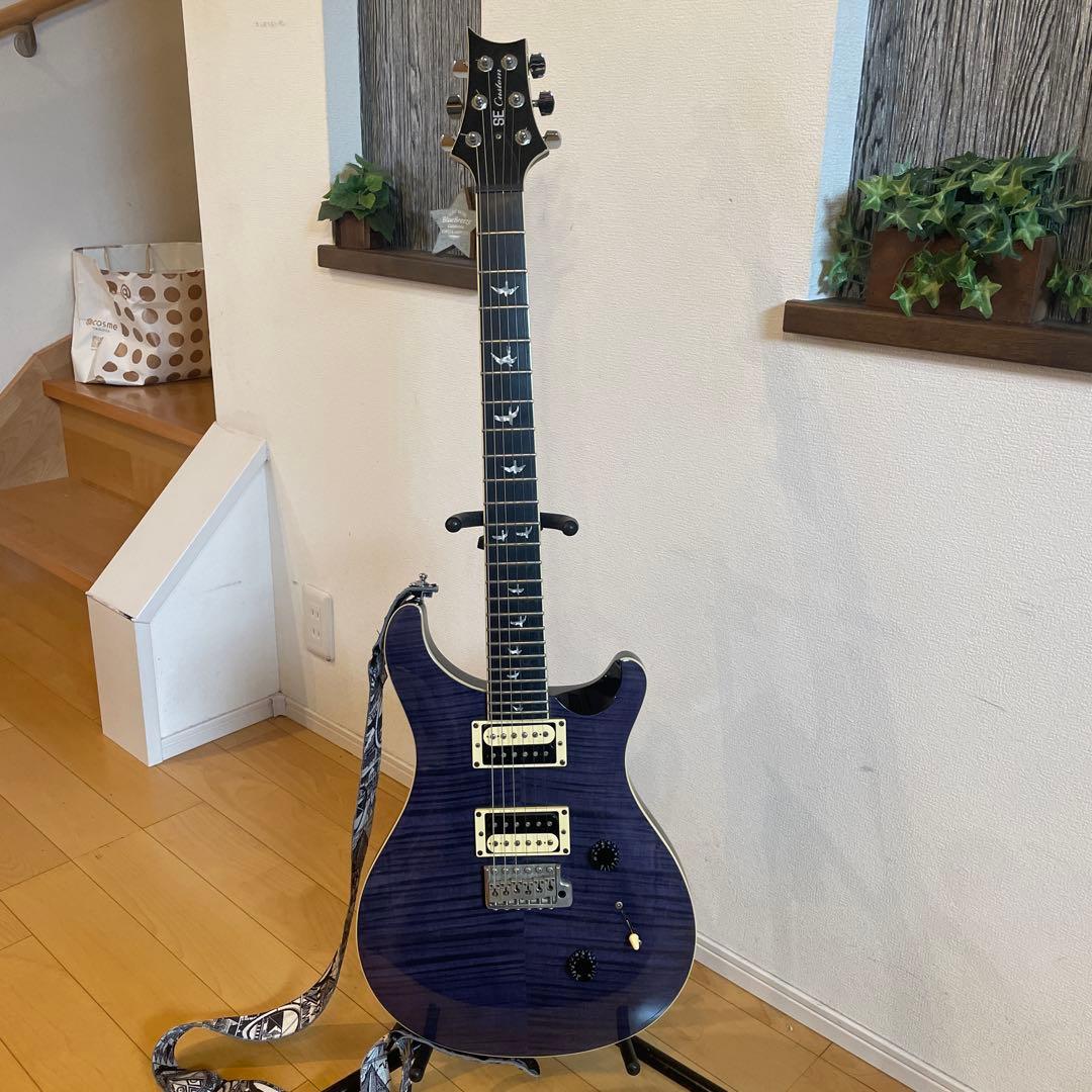 PRS SE custom パープル