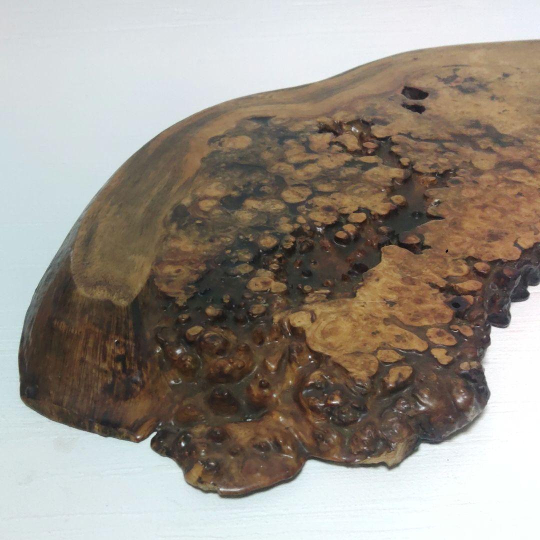 花台　花梨　玉杢　煎茶台　置物台　ウ20