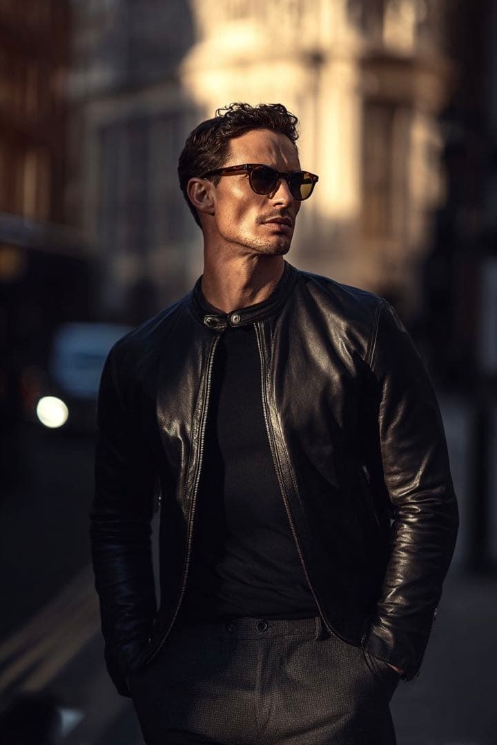 EMMETI エンメティ ライダース ジャケット 羊革 黒 44 S〜M程