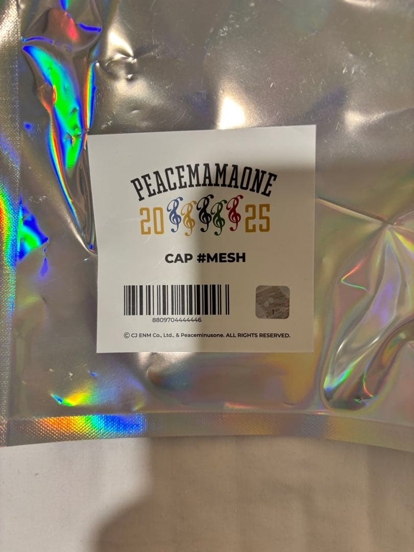 PEACEMINUSONE 2025 MAMA ジヨン エコバッグ トートバッグ