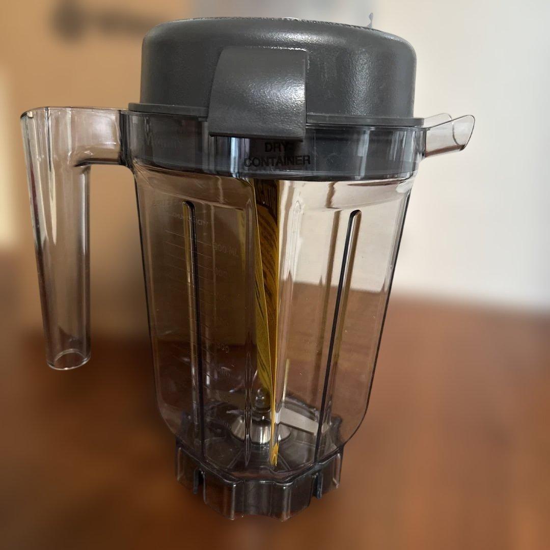 Vitamixドライコンテナ 透明 プラスチック製