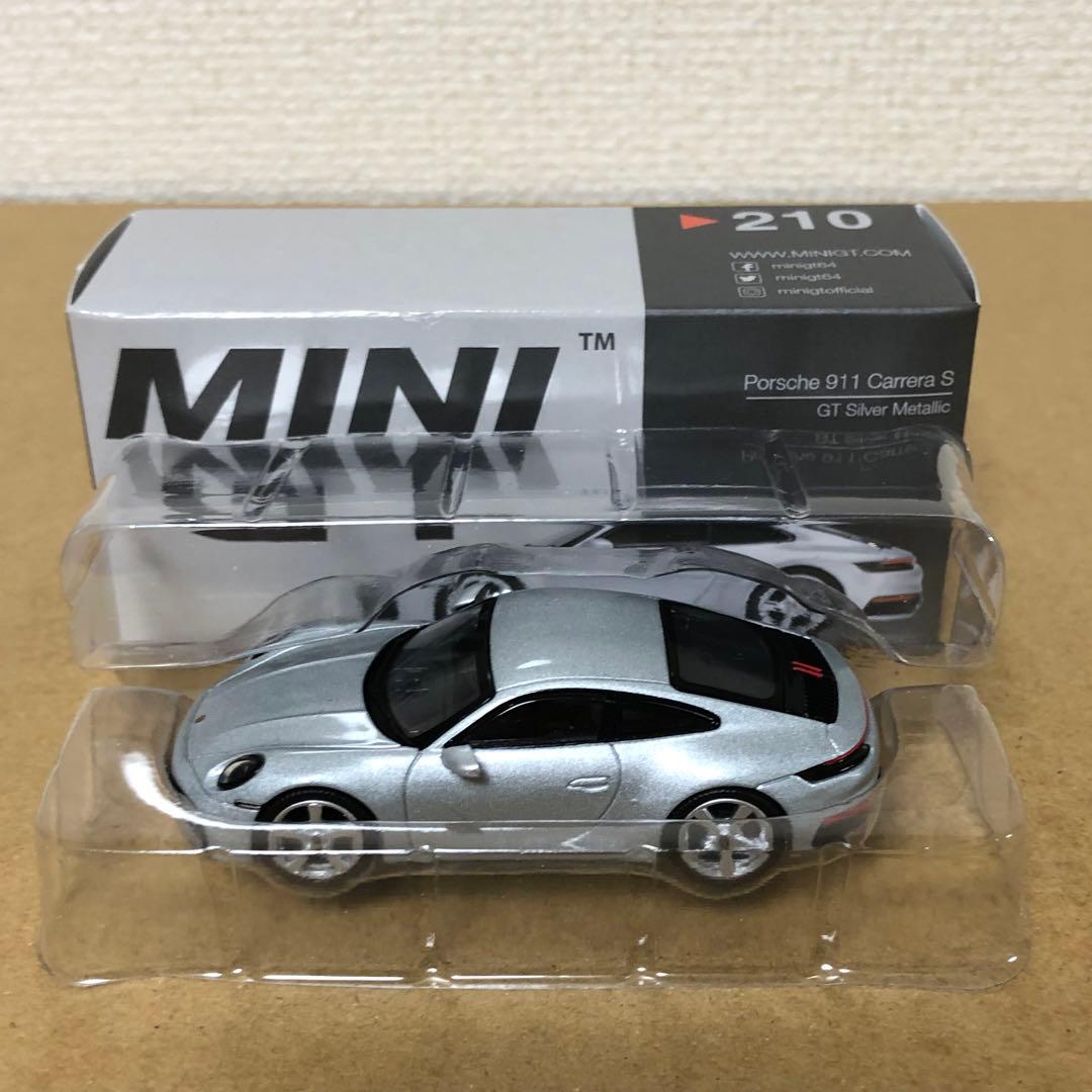 2台セット　MINI GT ミニGT　PORSCHE 911 CARRERA S