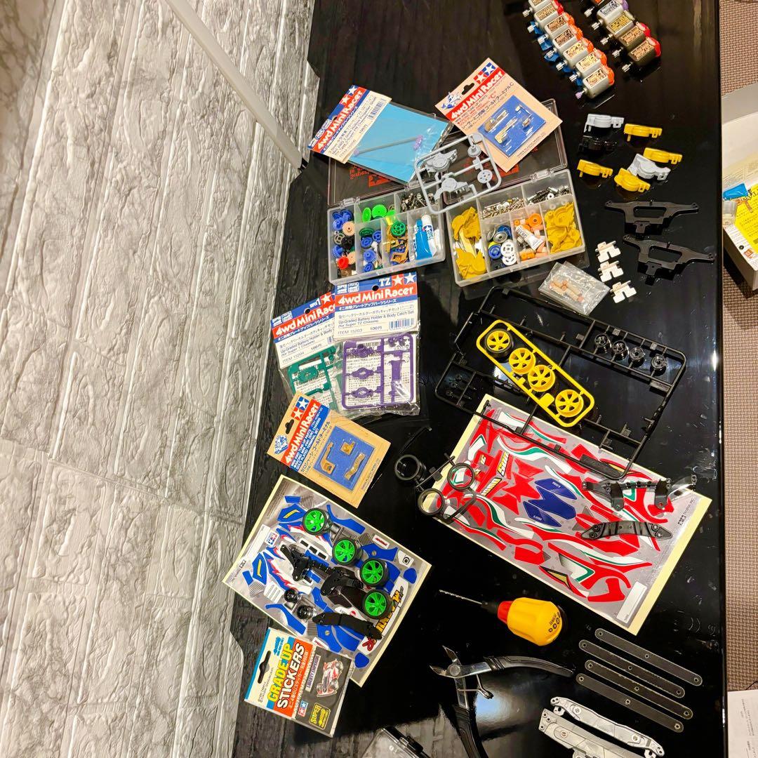 ミニ四駆引退セット&希少パーツ、希少ミニ四駆 値下げ交渉可能