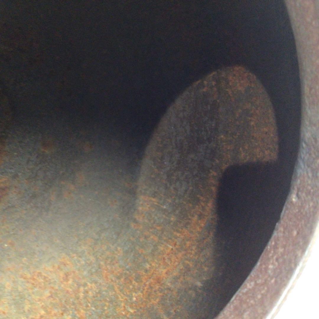 Ｒ７６２　茶釜　『釜師　佐藤浄清造』『海老紋』『丸釜』　共箱　茶道具