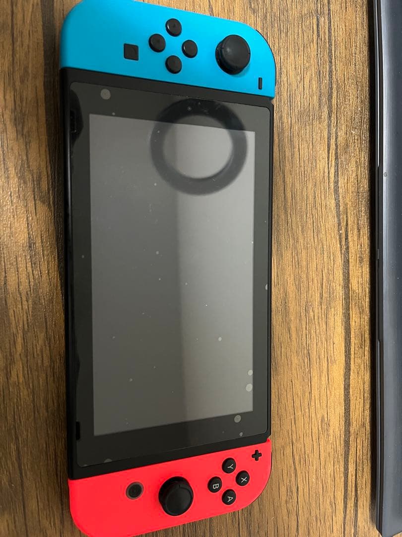 Nintendo Switch 青/赤 本体 充電器・ゲーム5本付き