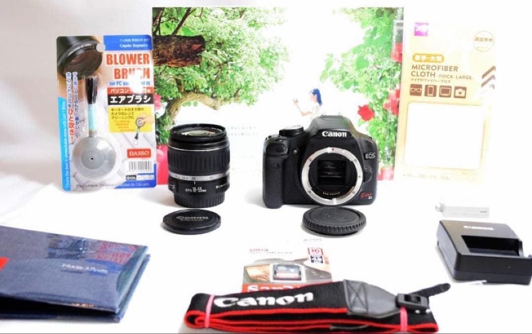 ❤初心者お勧め❤スマホ転送ＯＫ❤動画撮影❤kiss x3❤届いてすぐ使える❤