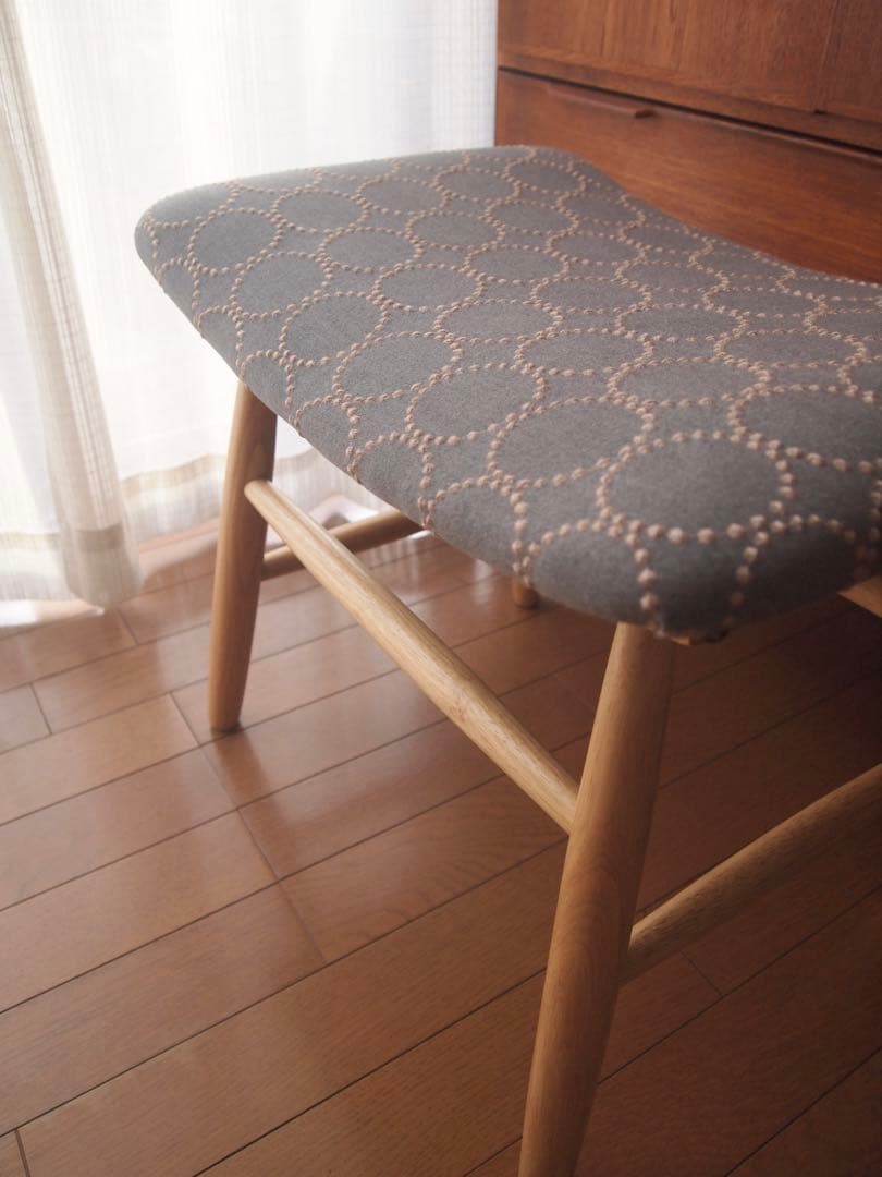 ミナペルホネン ハンドメイド スツール タンバリン dop 生地 チェア ベンチ