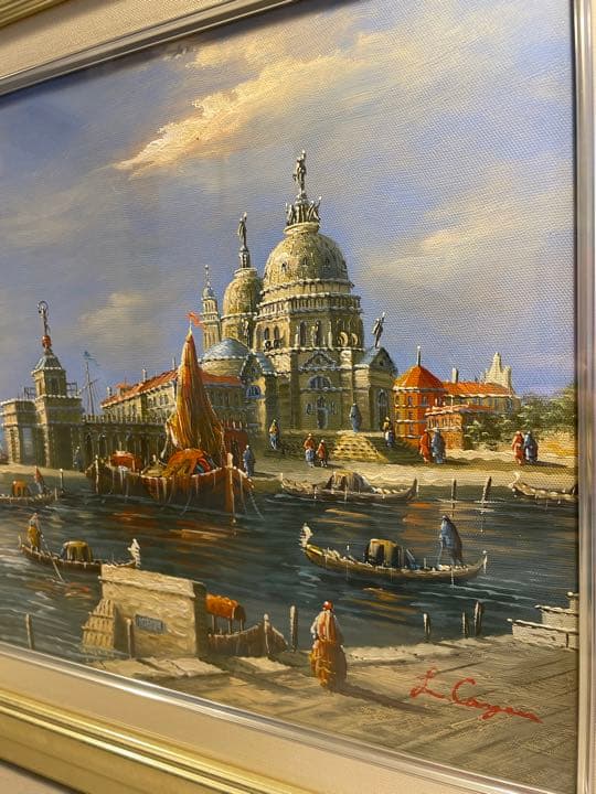 油絵　絵画額縁/抽象画/静物画/油彩画/油絵/風景画/額装/原画