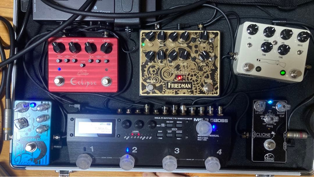 エフェクターボード　ギター　エフェクター