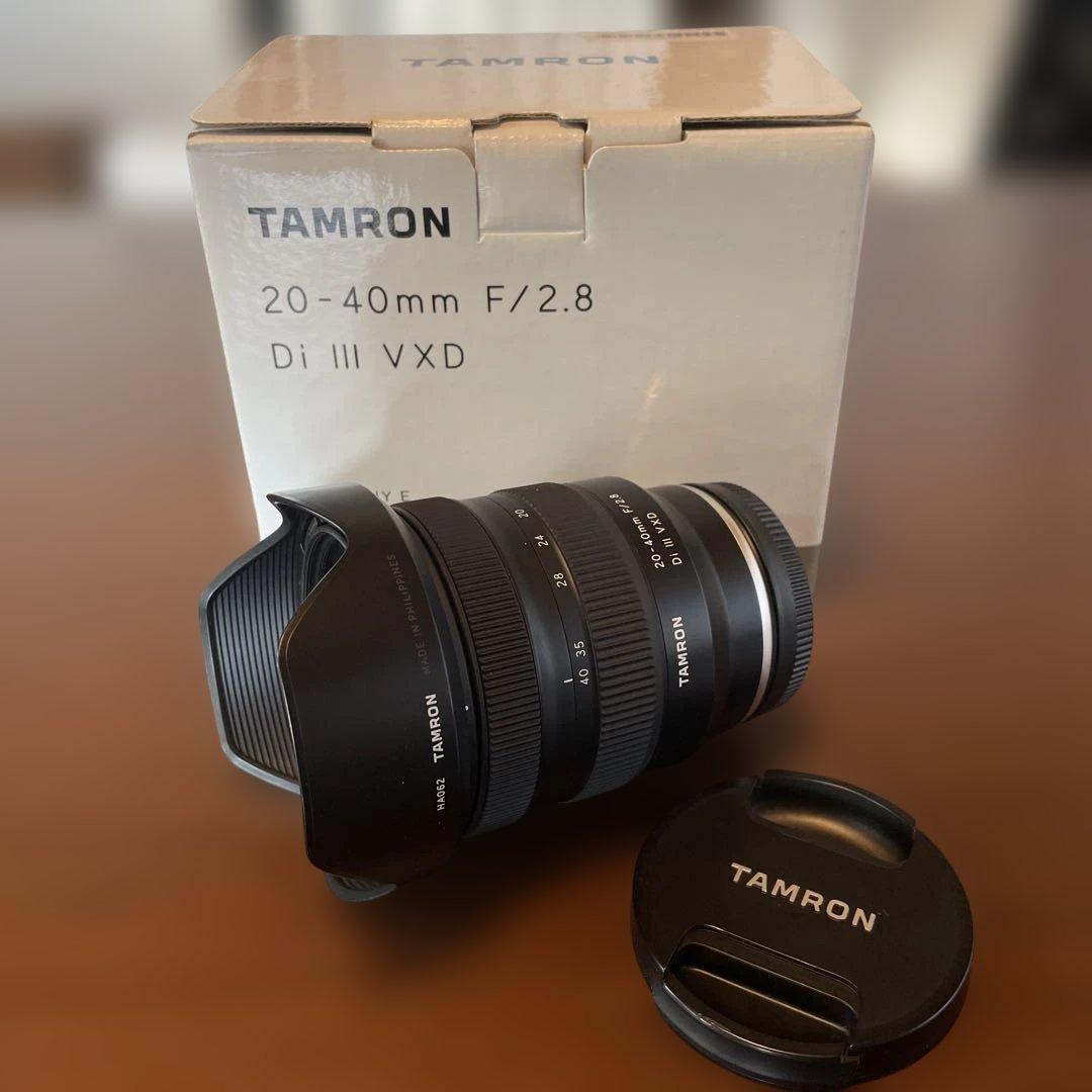 レンズ(ズーム) TAMRON 20-40mm F/2.8 Di III VXD SONY E
