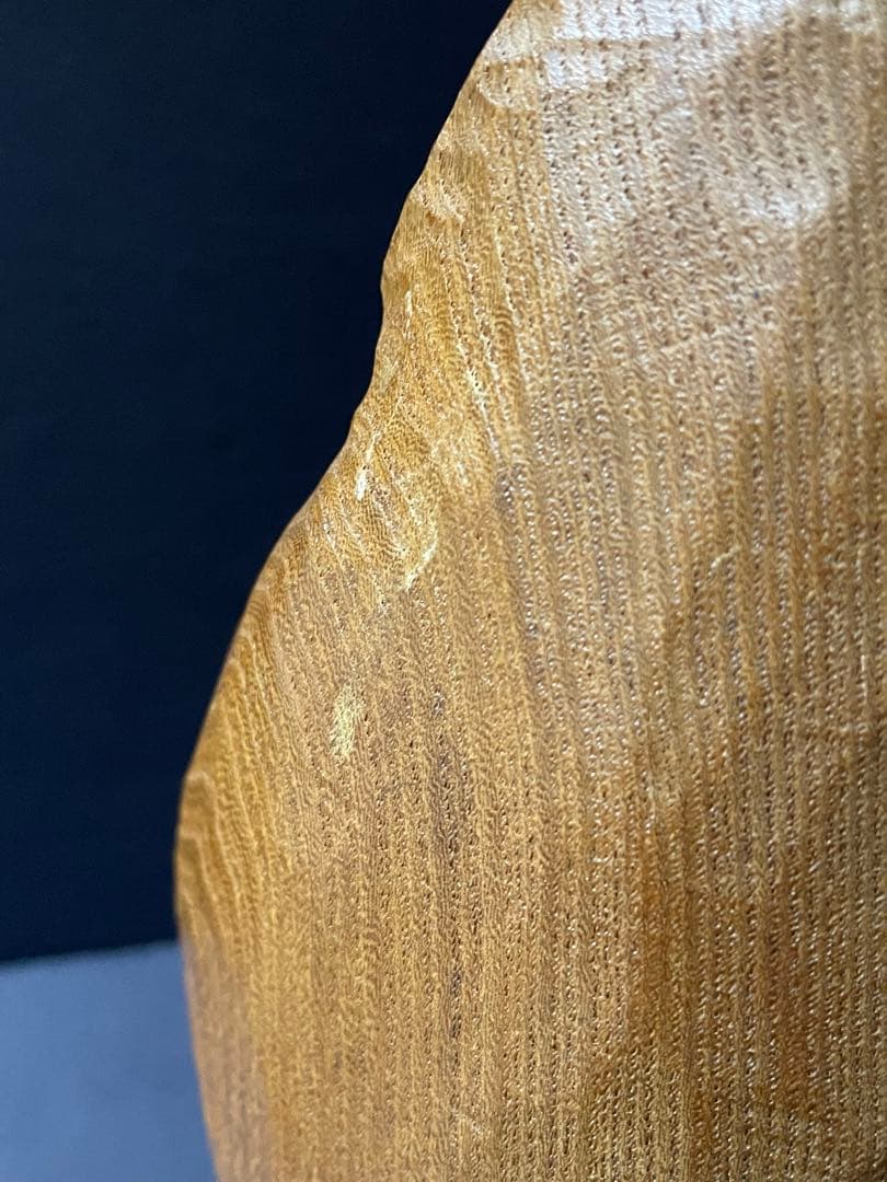 一刀彫　木彫り　梟（フクロウ）　彫刻　縁起物　 置物