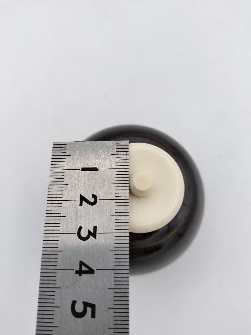 c363 【新品・未使用】茶入 大名物 漢作唐物 福原茄子 龍喜窯 木箱 茶道具