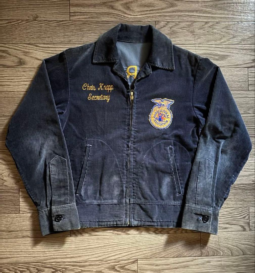 ★極上フェード★ 80s ~ FFA ジャケット 　lot100-36程度