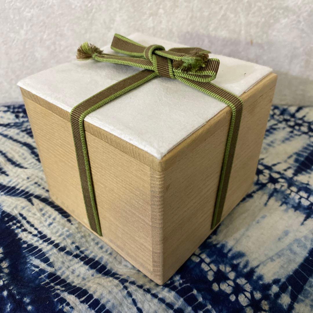 飯田光秋　梅蒔絵平棗　茶道具