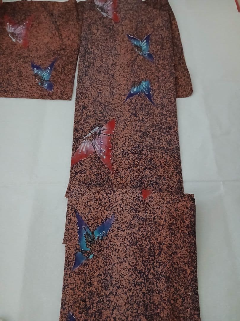 竹仙ろうけつ染浴衣⭐新品未使用