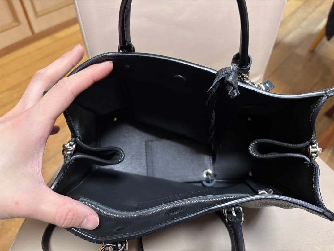 noa　バレンシアガ　ペーパーミニ　ブラック