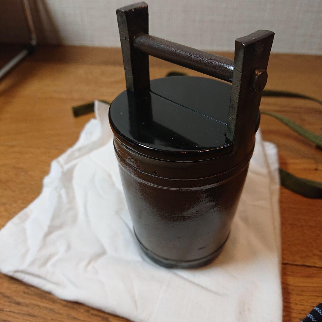 茶道具 備前焼手桶茶器