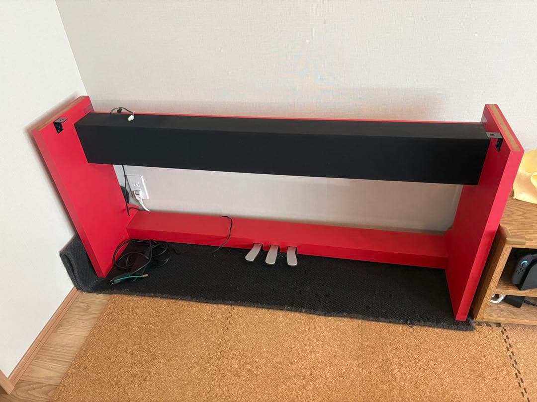 【直接引取】KORG コルグ　LP-350 電子ピアノ赤　88鍵盤　2010年製