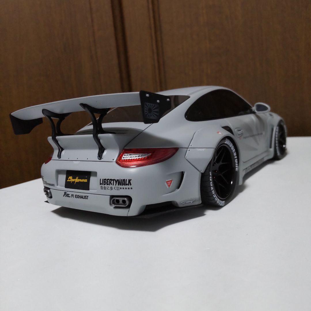 ポルシェ997 LBワークス 1/18 GTスピリット 京商