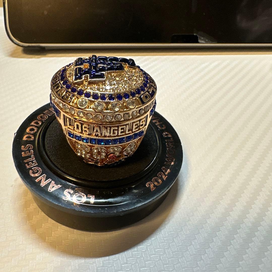 大谷翔平 2024年ワールドシリーズチャンピオンリング