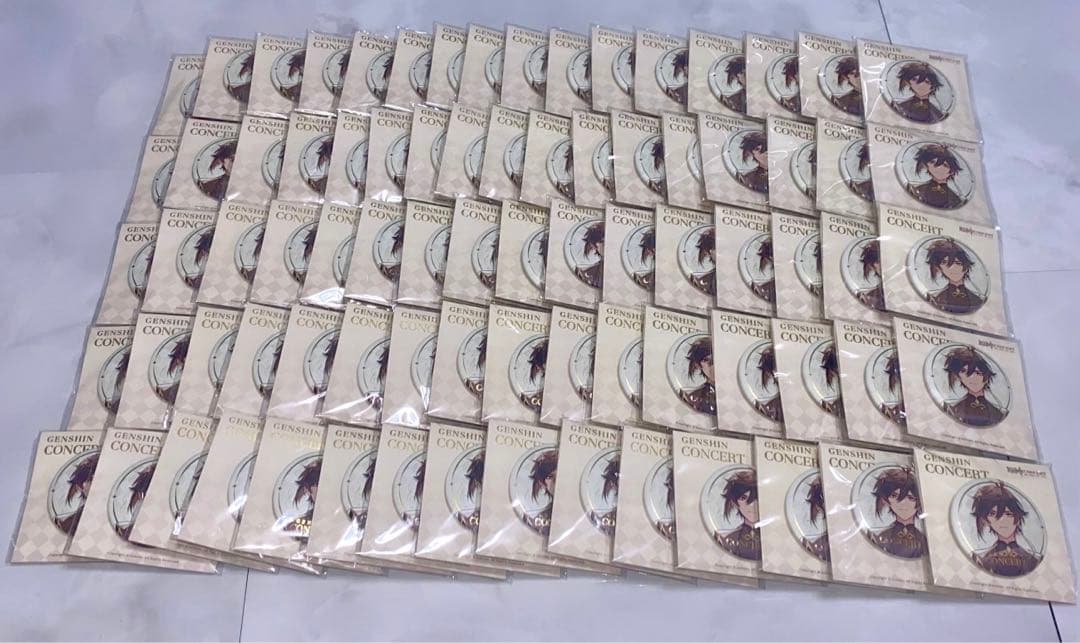 原神 鍾離 オーケストラコンサート 缶バッジ 80個