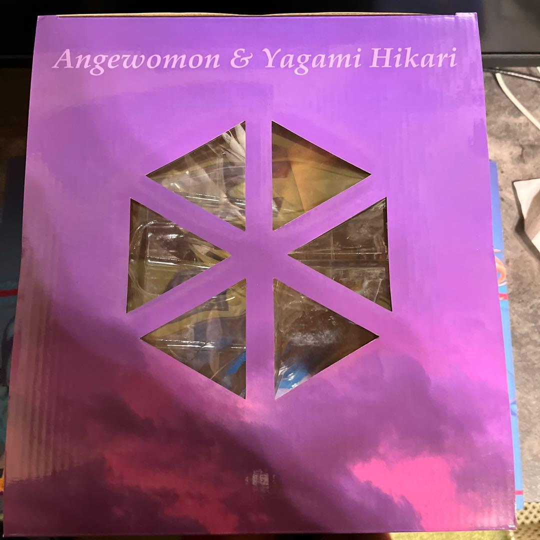 デジモンアドベンチャー エンジェウーモン＆八神ヒカリ フィギュア GEM