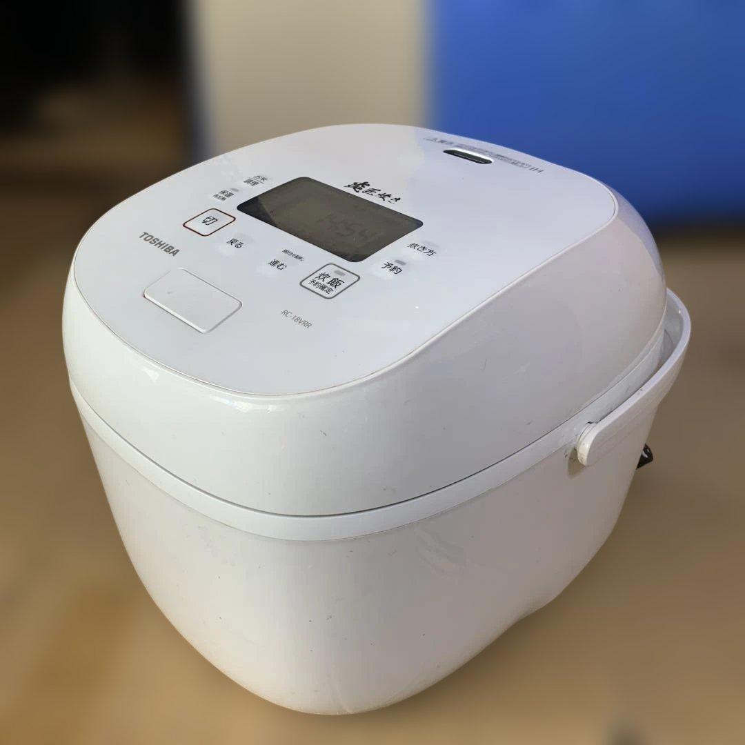 東芝 真空IHジャー炊飯器 RC-18VRR 21年製