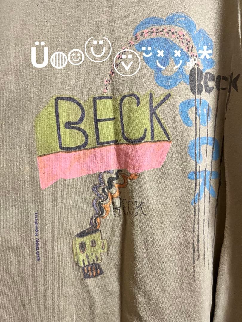 レア BECK ベック ベージュ系 メンズ WATARU KOMACHI 古着