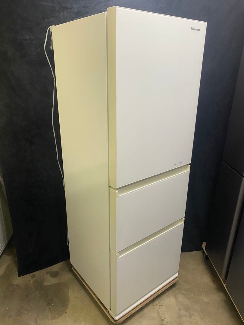 Panasonicノンフロン冷凍冷蔵庫335L2019年製NR-C341GC-W