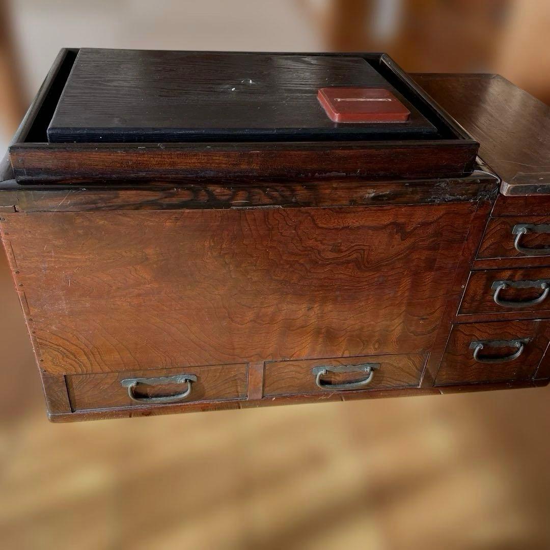 【良品】長火鉢 伝統工芸 レトロ アンティーク 古民具　家具　日本伝統