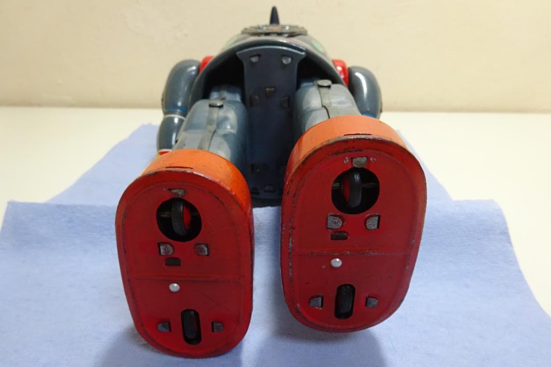 YouTube動画あり！！★野村トーイ鉄人28号No.2★ブリキロボット 昭和