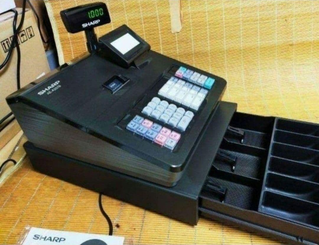 シャープレジスター　XE-A207　PC連携売上管理設定無料　336207