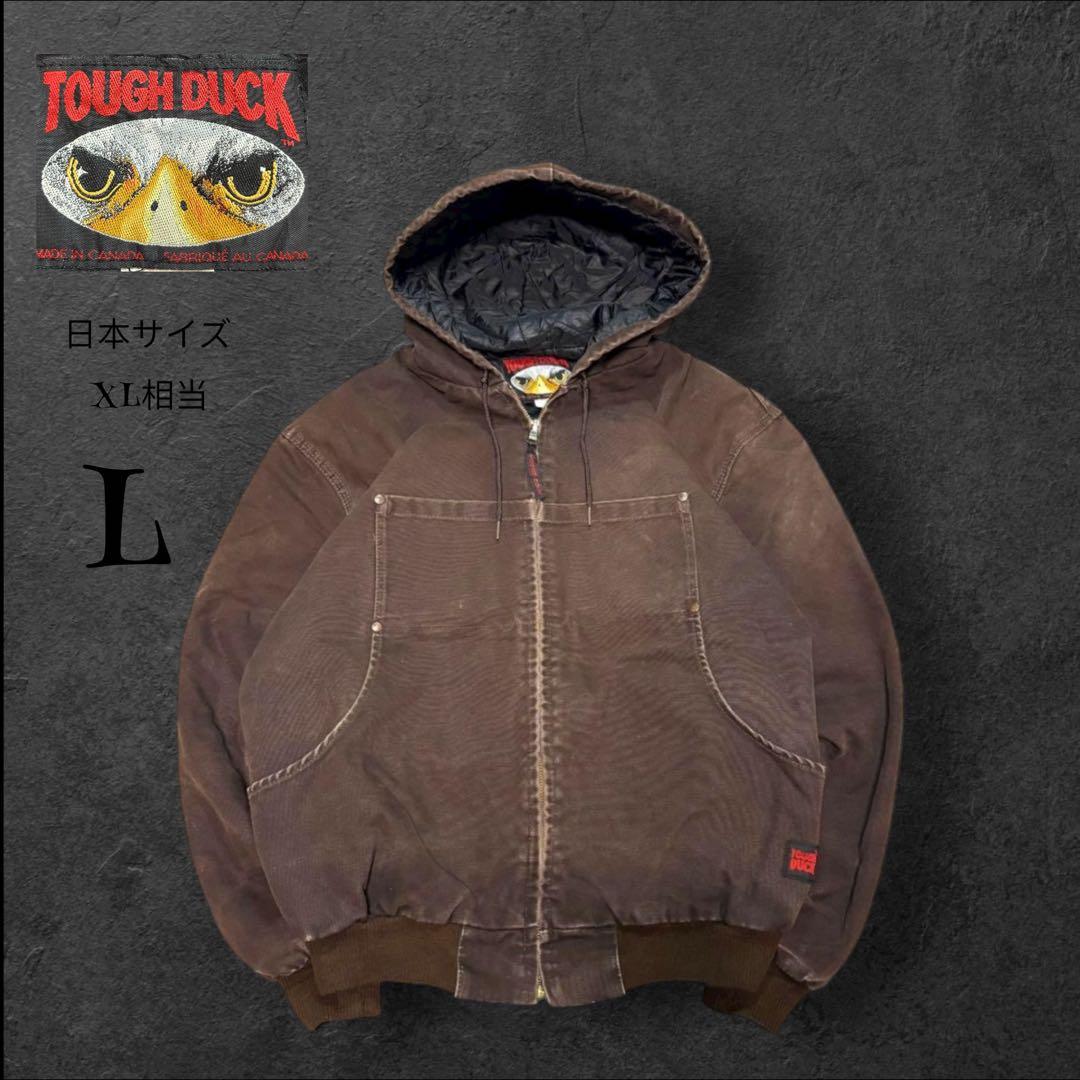 80's TOUGH DUC カナダ製 ダック地 アクティブジャケット XL