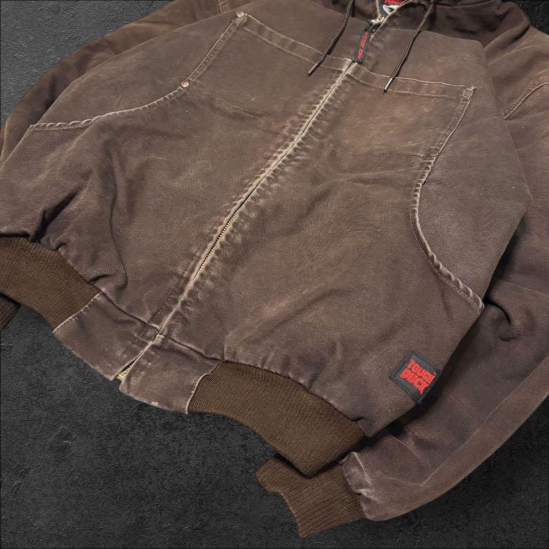 80's TOUGH DUC カナダ製 ダック地 アクティブジャケット XL