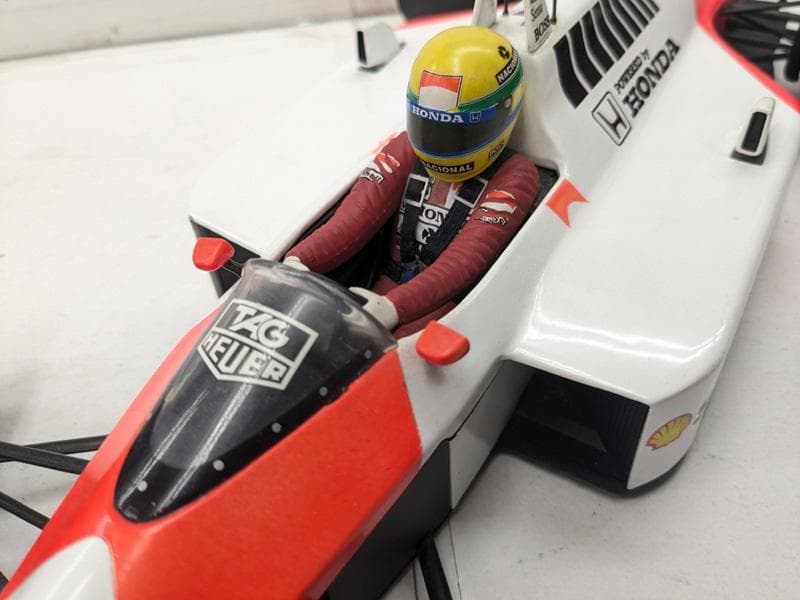 全長約36cm F1 マクラーレン MP4/4 アイルトンセナ 1988